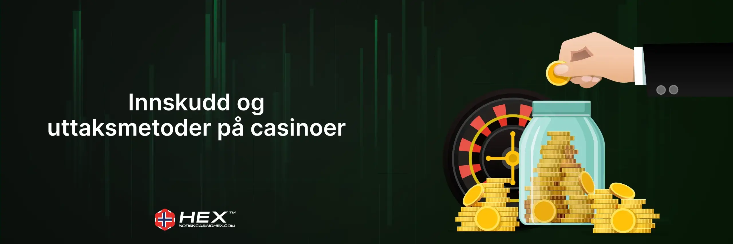 Alternativene for innskudd på casino er mange og varierte. Spesielt har Trustly fått en raskt voksende popularitet, ettersom den gir muligheten for en nesten umiddelbar visning av innskudd og uttak, samt at det enkelt gjøres via Bank-ID. Dette gjør at du til og med kan spille på enkelte nettcasinoer uten å registrere en konto.