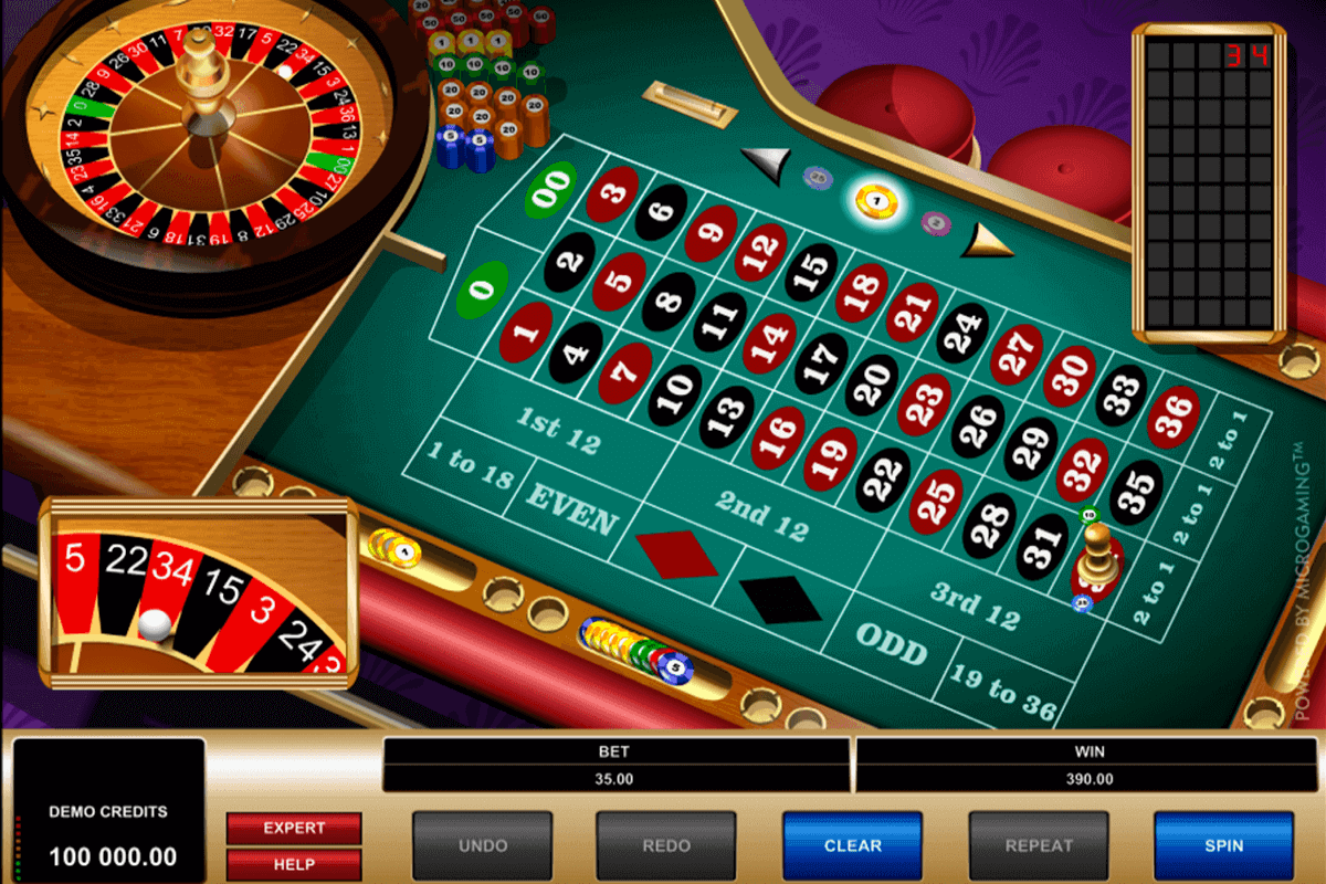 amerikansk roulette microgaming