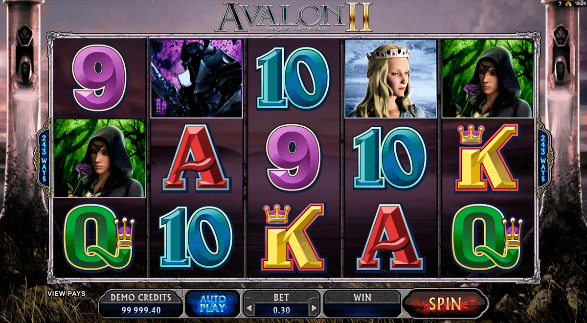 avalon ii microgaming spilleautomat
