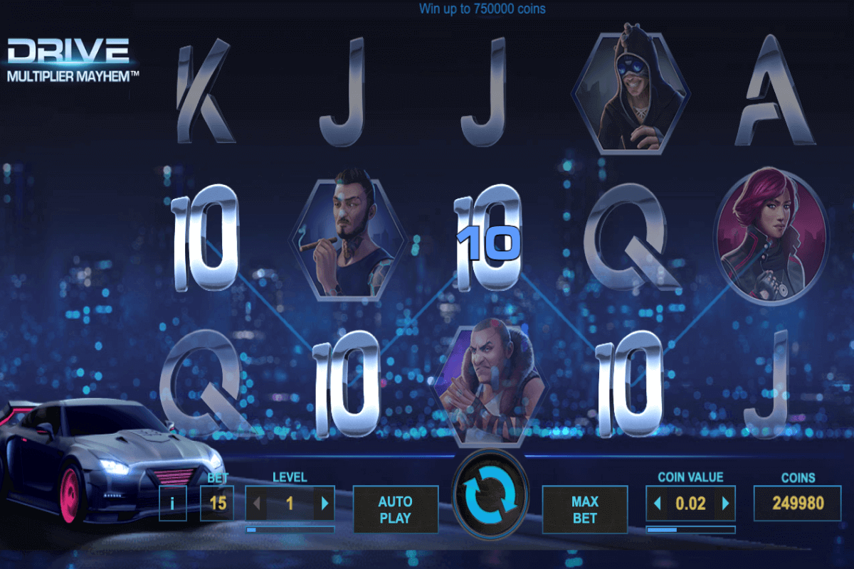 drive multiplier mayhem netent 2