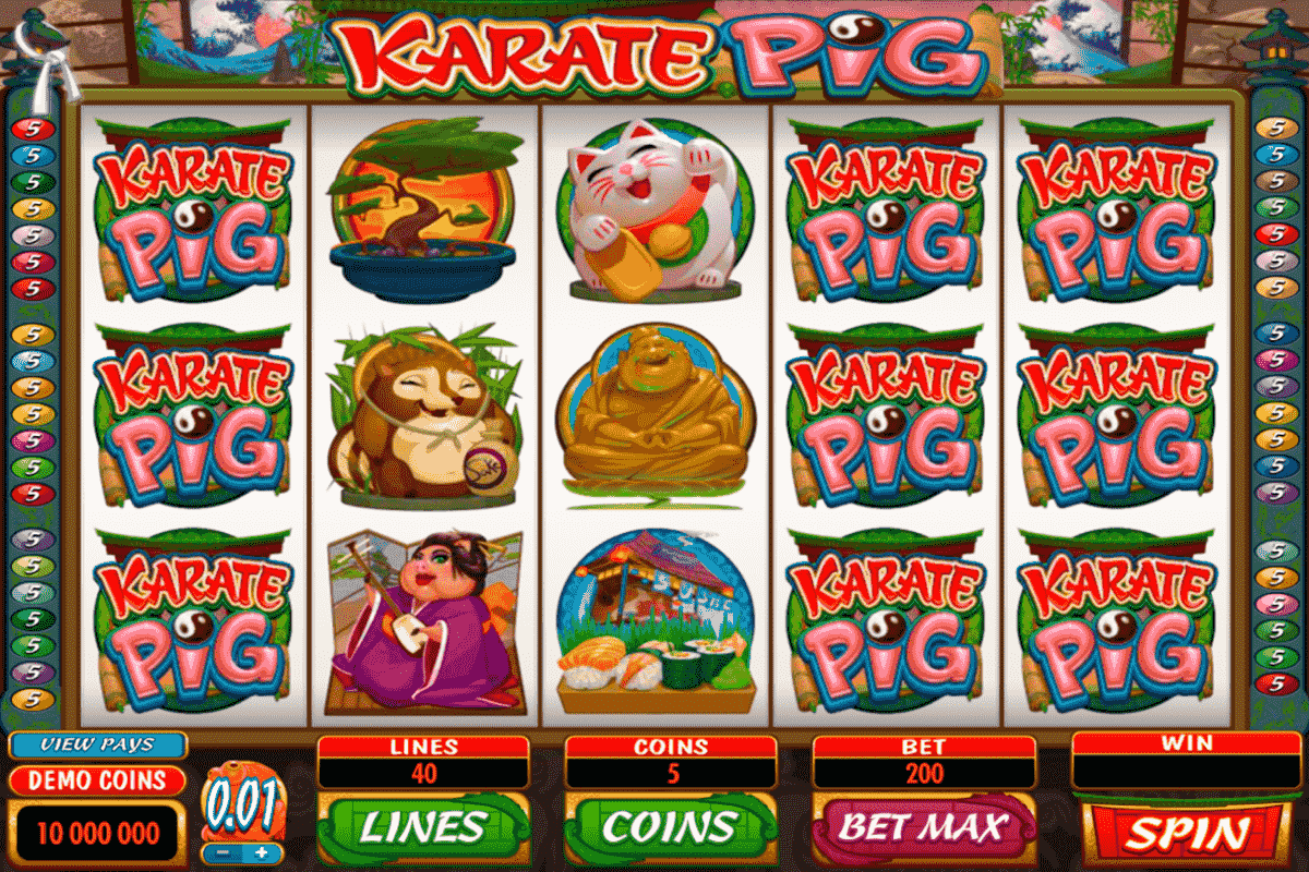 karate pig microgaming