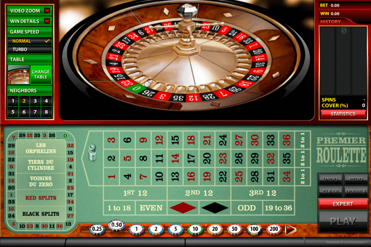 premier rulett microgaming