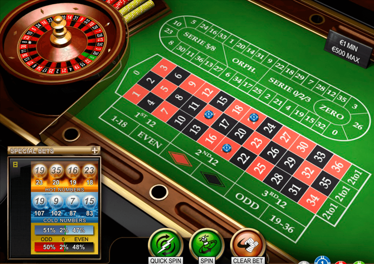 roulette pro netent