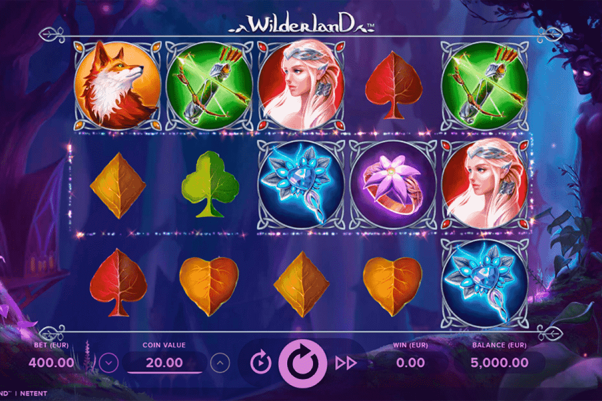 wilderland netent skjermbilde